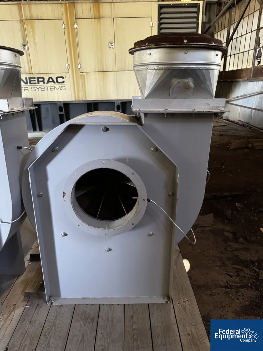 Cincinnati #RBE-13, Fan Blower, Carbon Steel, 3 HP, 230/460 V., 12.5" inlet, 10" x 12" outlet - Image 3