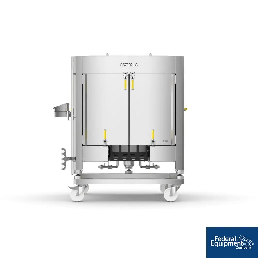 264.2 gallon Sartorius, Palletank for Mixing, Jacketed PED with Weighing, Stainless Steel, 2023 - Image 2