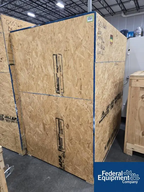 52.8 gallon Sartorius, Palletank for Mixing, Stainless Steel, Flexsafe Pro Mixer, Unused - Image 1