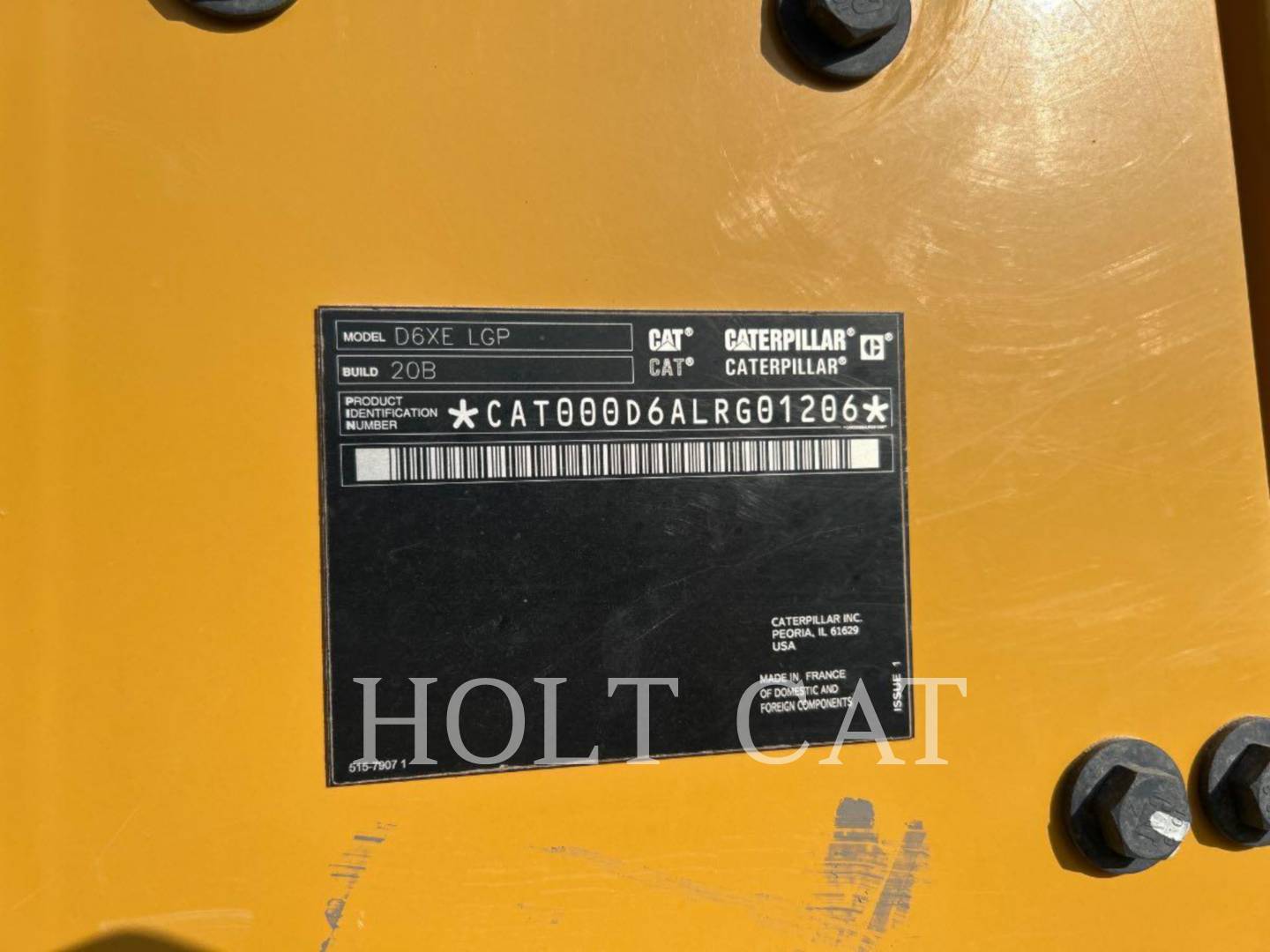 Caterpillar D6XELGPVP3, Crawler Dozer, 1494 hours, S/N: LRG01206, 2024 - Image 6