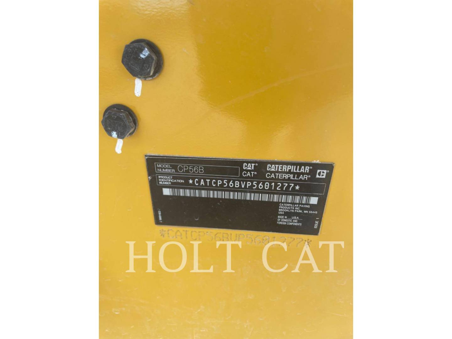 Caterpillar CP56B, Compactor, 274 hours, S/N: P5601277, 2024 - Image 6