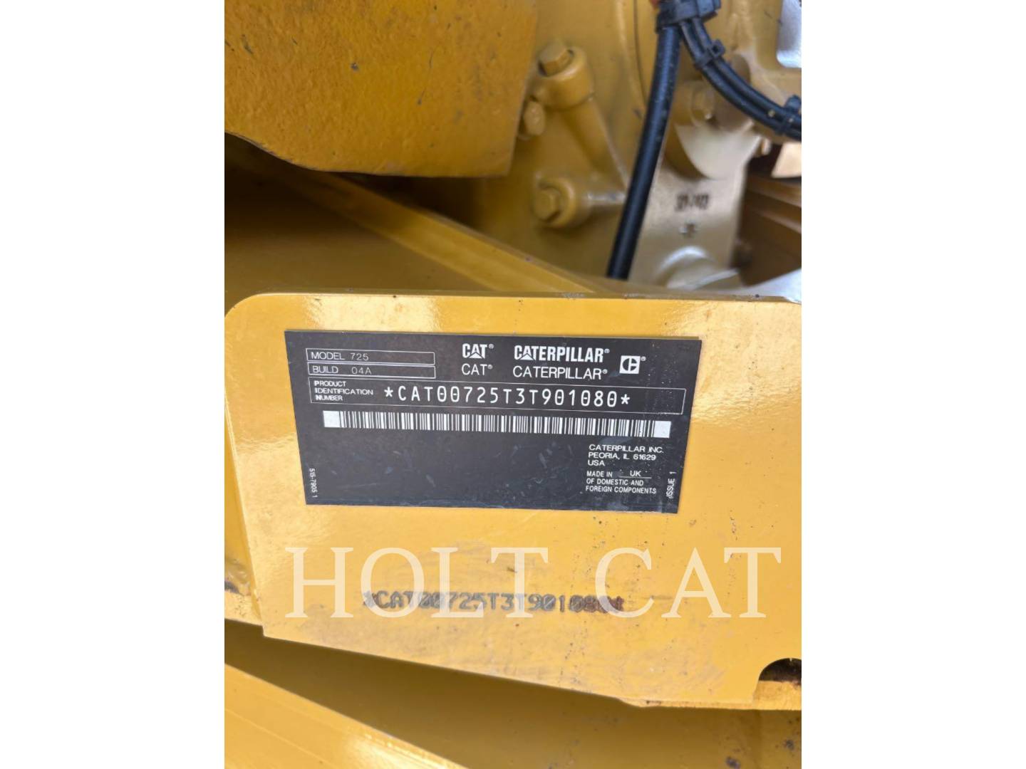 Caterpillar 725, Articulated Truck, 436 hours, S/N: 3T901080, 2024 - Image 6