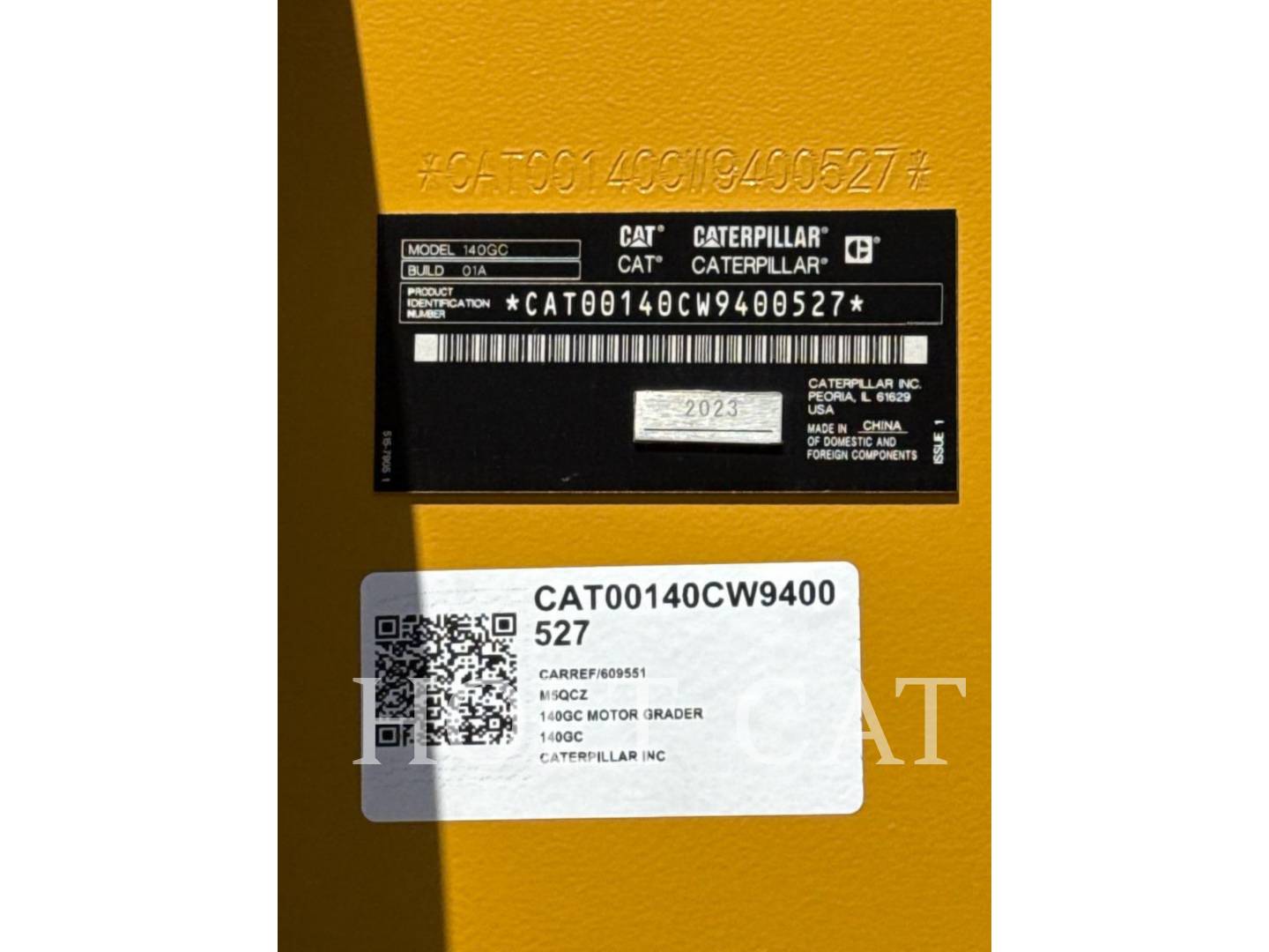 Caterpillar 140GC, Motor Grader, 11 hours, S/N: W9400527, 2024 - Image 6