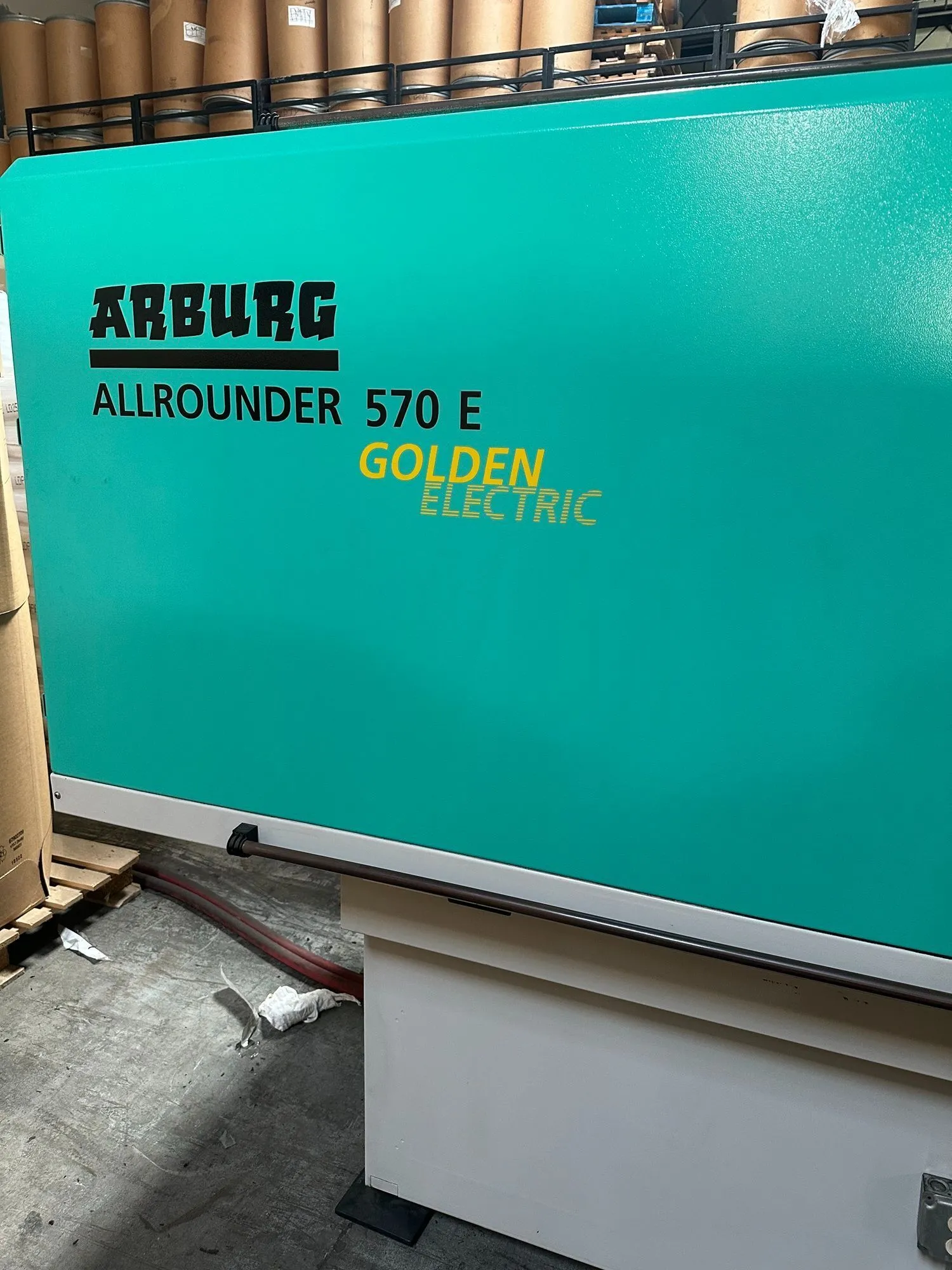 220 Ton, 15.3 oz., Arburg #Allrounder-570-E-2000-800, Golden Electric, 22.44" x 22.44" tie bar spacing - Image 2