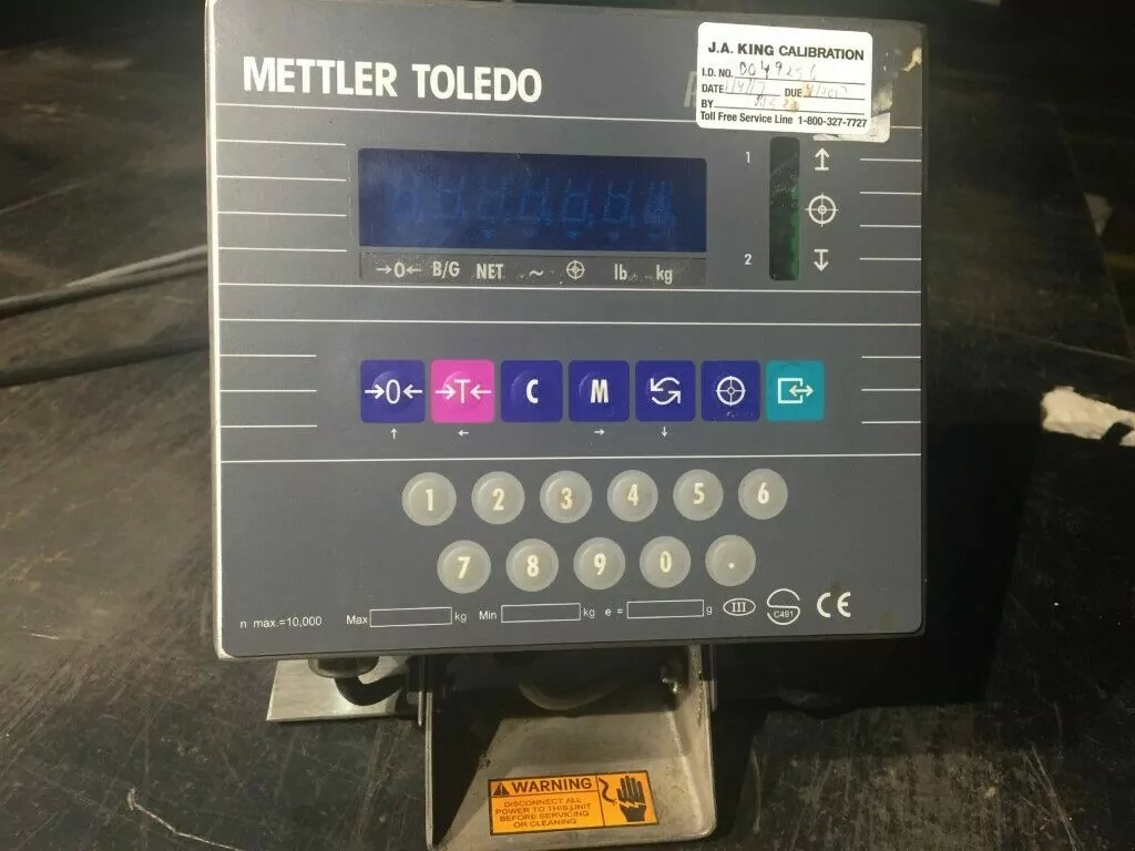 10000 lb. Mettler Toledo digital platform scale, 60" x 60" - Image 5