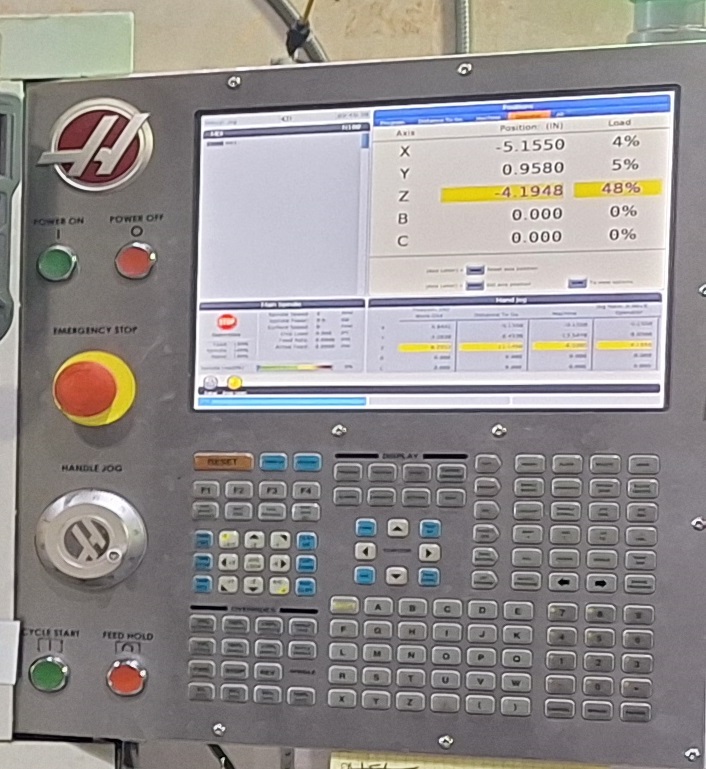 Haas #UMC-750SS, CNC vertical machining center, 40 side mount tool changer, 30" X, 20" Y, 20" Z, 15000 RPM - Image 3