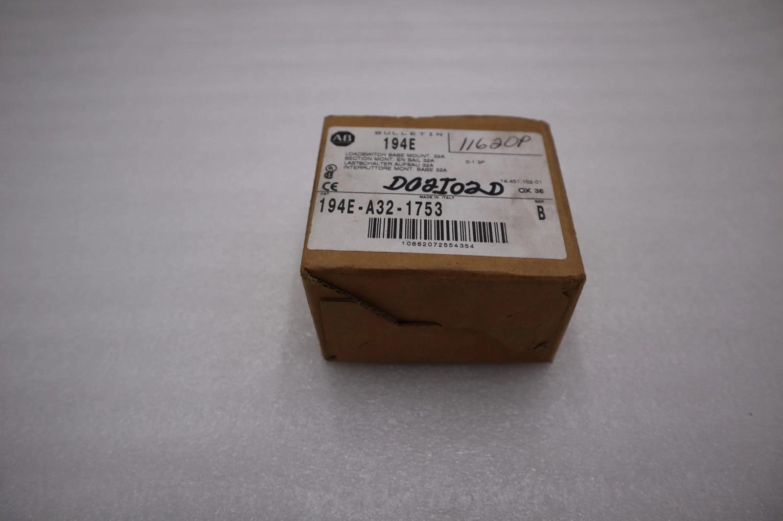 Allen-Bradley 194E-A32-1753 Load Switch STOCK H848A - Image 1