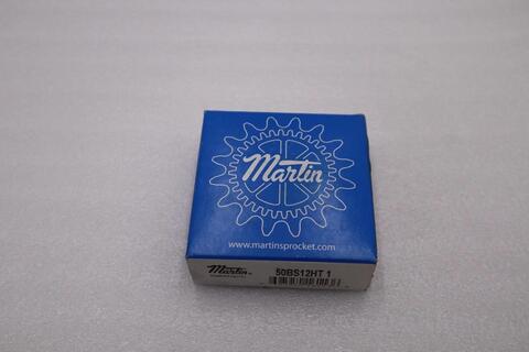 LOT OF 2 - MARTIN SPROCKET & GEAR INC 50BS12HT 1 / 50BS12HT1 STOCK H826A - Image 1