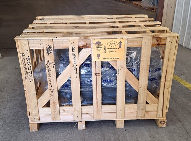 250 HP 1800 RPM Teco Westinghouse, Frame 447/449T, TEFC, BB, 1.15, 2300/4160 Volts, NEW, cat#KG2504T - Image 1