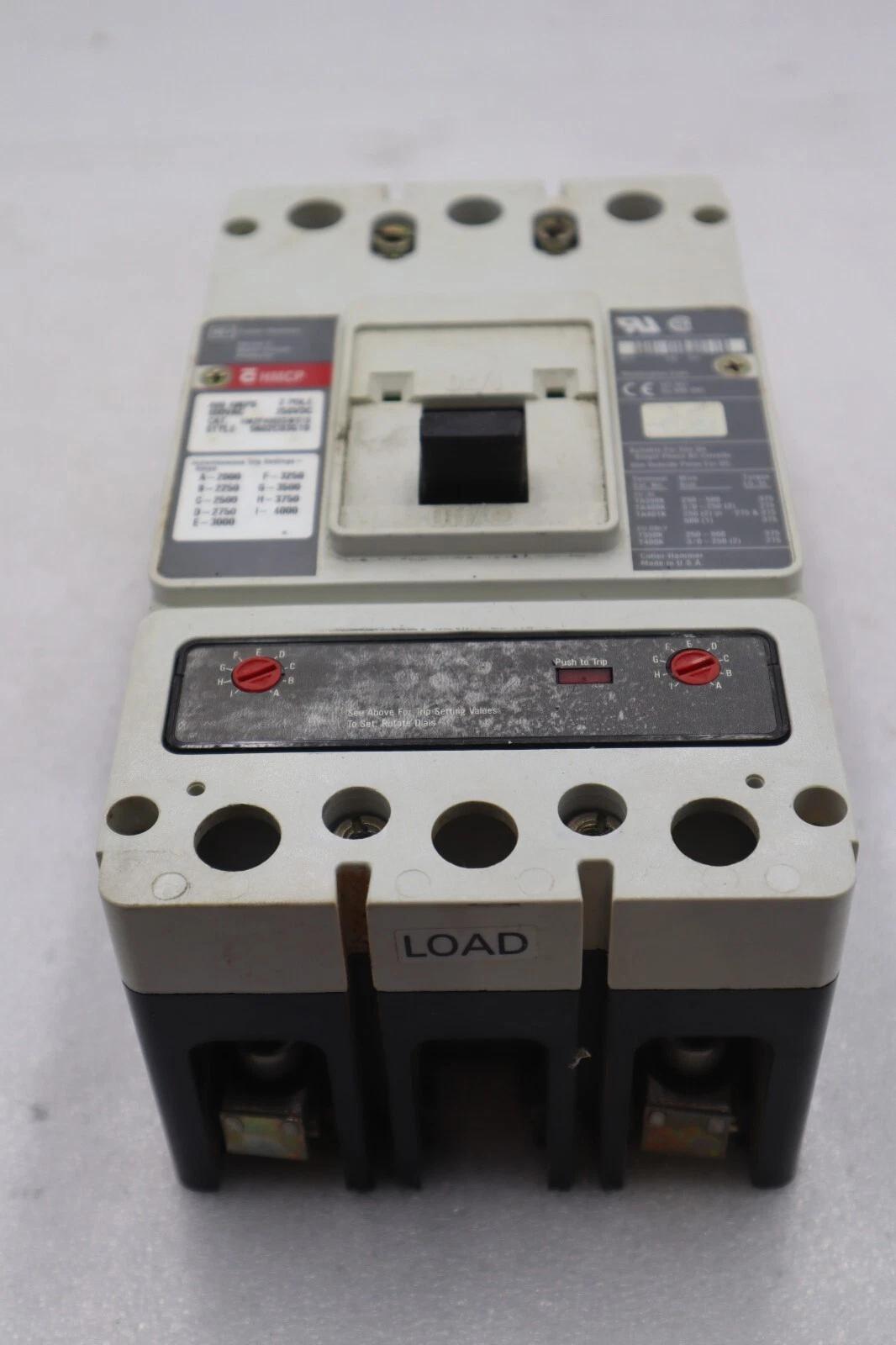 Cutler-hammer hm2p400x5ws10 motor circuit protector series c stock #3202 - Image 1