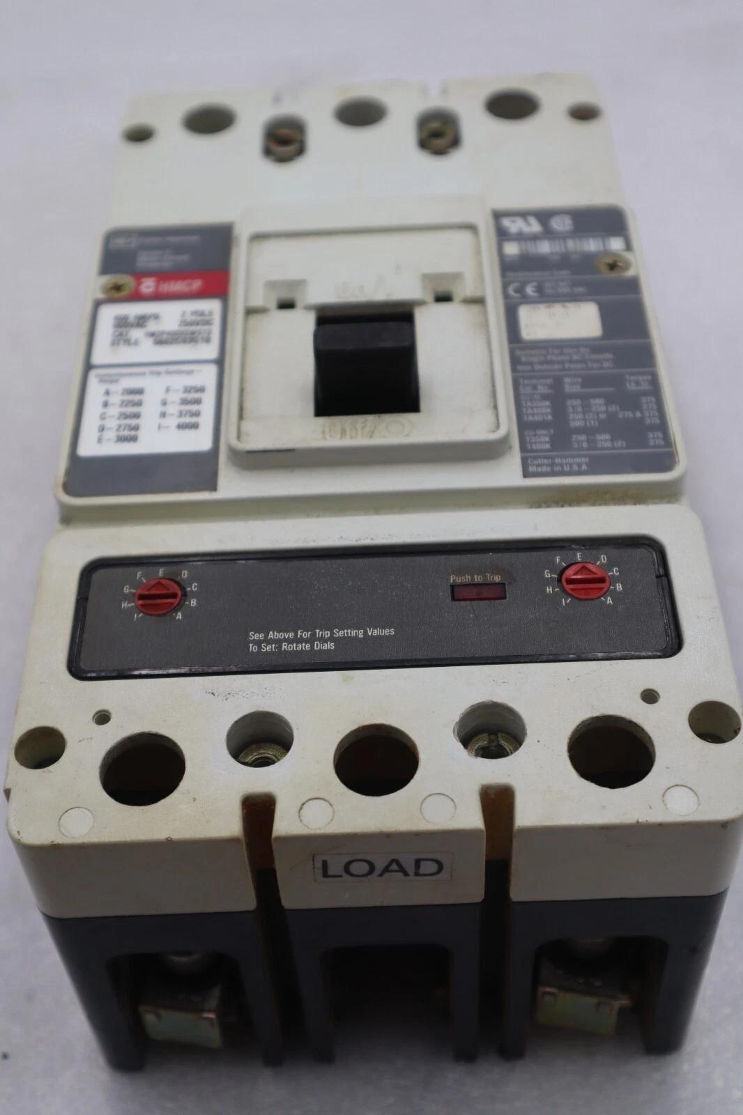 Cutler-hammer hm2p400x5ws10 motor circuit protector series c stock #3202 - Image 9
