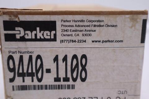 Parker 9440-1108 b5a-1/2 filter stock #3511 - Image 1