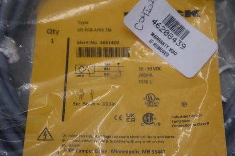 Turck bi5-g18-ap6x 7m / bi5g18ap6x7m - brand new stock h853a - Image 2