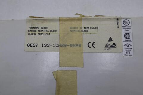 Siemens 6es7 193-1ch20-0xa0 block terminal module stock 2014 - Image 3
