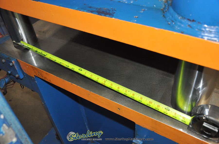60 Ton, Savage #60HTP, 4-post hyd.blanking trim press, light curtains, PLC, 1992, #A2756 - Image 8
