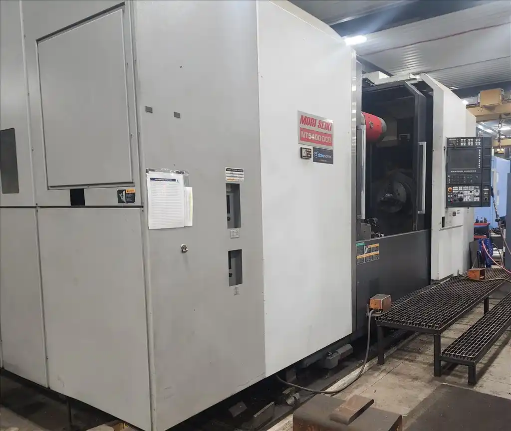 Mori Seiki #NT-5400DGC/1800SZ, 5-Axis horizontal turning center, MSX-711II Control, 70.8" centers, 3-jaw 15" - Image 1