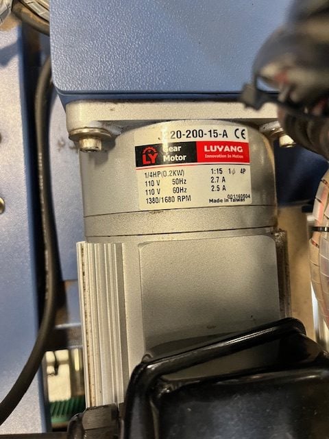 Interpak #RA-600SB, Fully Random Automatic Taping Machine, 110 V., 2x 1/3HP drives, 2016 - Image 5