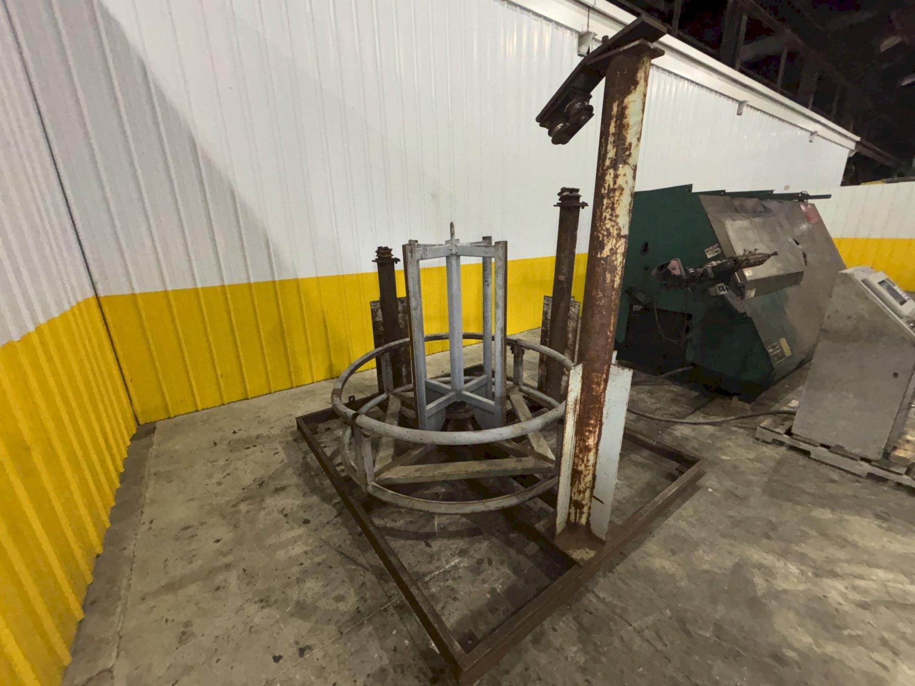 5/8" KRB #Multiform-1016, rotary Stirrupmatic CNC rebar bender & shear, 2003 - Image 8