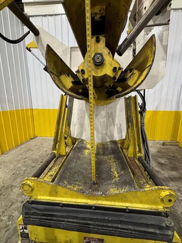15000 lb. Coe Press Equipment #CPR-PO-15024, coil reel uncoiler w/ coil car, 36" width, 72" outside - Image 7