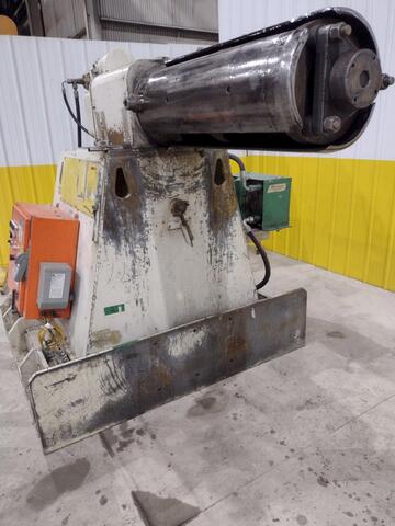 20000 lb. ASC #JN17417.00, uncoiler coil reel, 36" width, hydraulic adj., 2002 - Image 6
