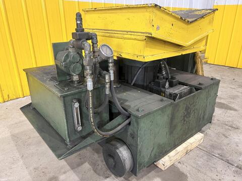 6000 lb. American #1000, motorized coil reel uncoiler & coil car, pendant Control, hydraulic vertical lift - Image 7