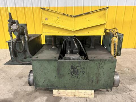 6000 lb. American #1000, motorized coil reel uncoiler & coil car, pendant Control, hydraulic vertical lift - Image 8