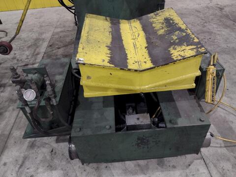 6000 lb. American #1000, motorized coil reel uncoiler & coil car, pendant Control, hydraulic vertical lift - Image 10