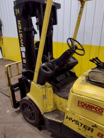 7650 lb. Hyster #S80XM, LP-gas forklift, 2006 - Image 2