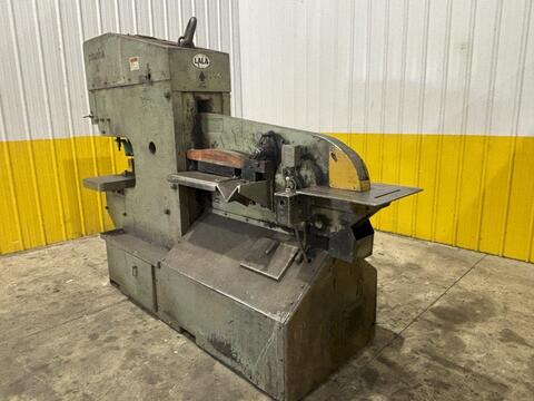 5" x 5" x 1/2" Piranha #PII-110, hydraulic ironworker, 110 ton - Image 2