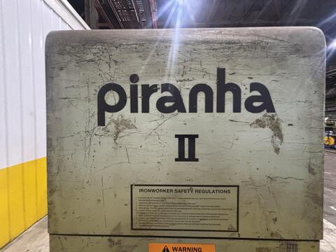 5" x 5" x 1/2" Piranha #PII-110, hydraulic ironworker, 110 ton - Image 5