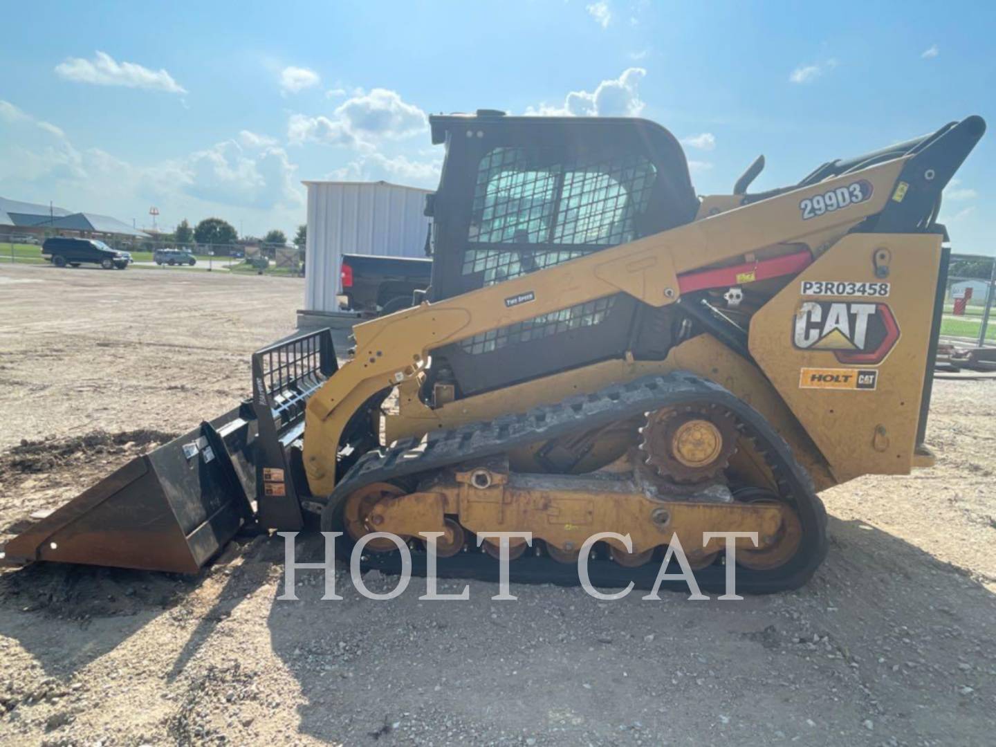 Cat 299D CAB, Skid Steer Loader, 606 hours, S/N: P3R03458, 2024 - Image 1