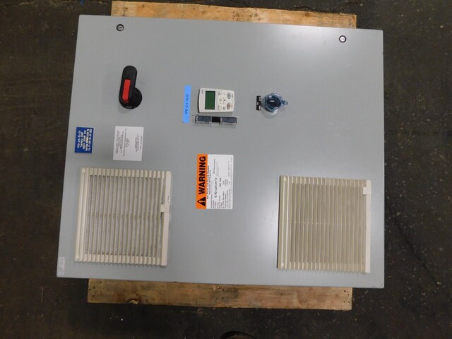 50 HP ABB, ACH550-UH-072A-4, VFD drive cabinet, 480 V.AC, 72 amp - Image 10