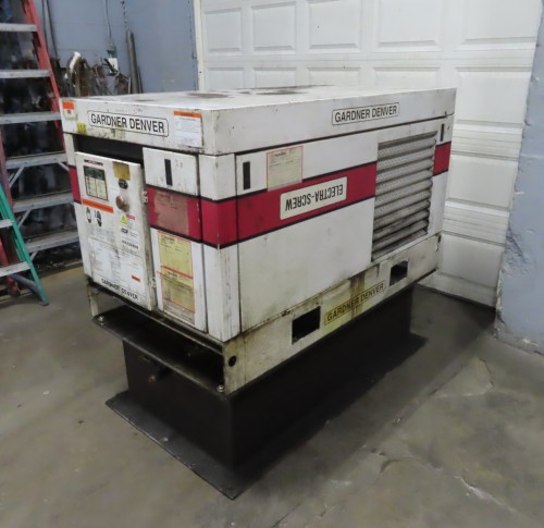 Gardner Denver #EBE-FH-25 HP, Electro screw air compressor, cabinet style, 25 HP, air cooled, 480 V. - Image 2