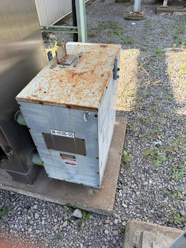 75 KVA 600 Primary, 208Y/120 Secondary, Delta CETC0075S001534 transformer, dry type, 2002 - Image 1