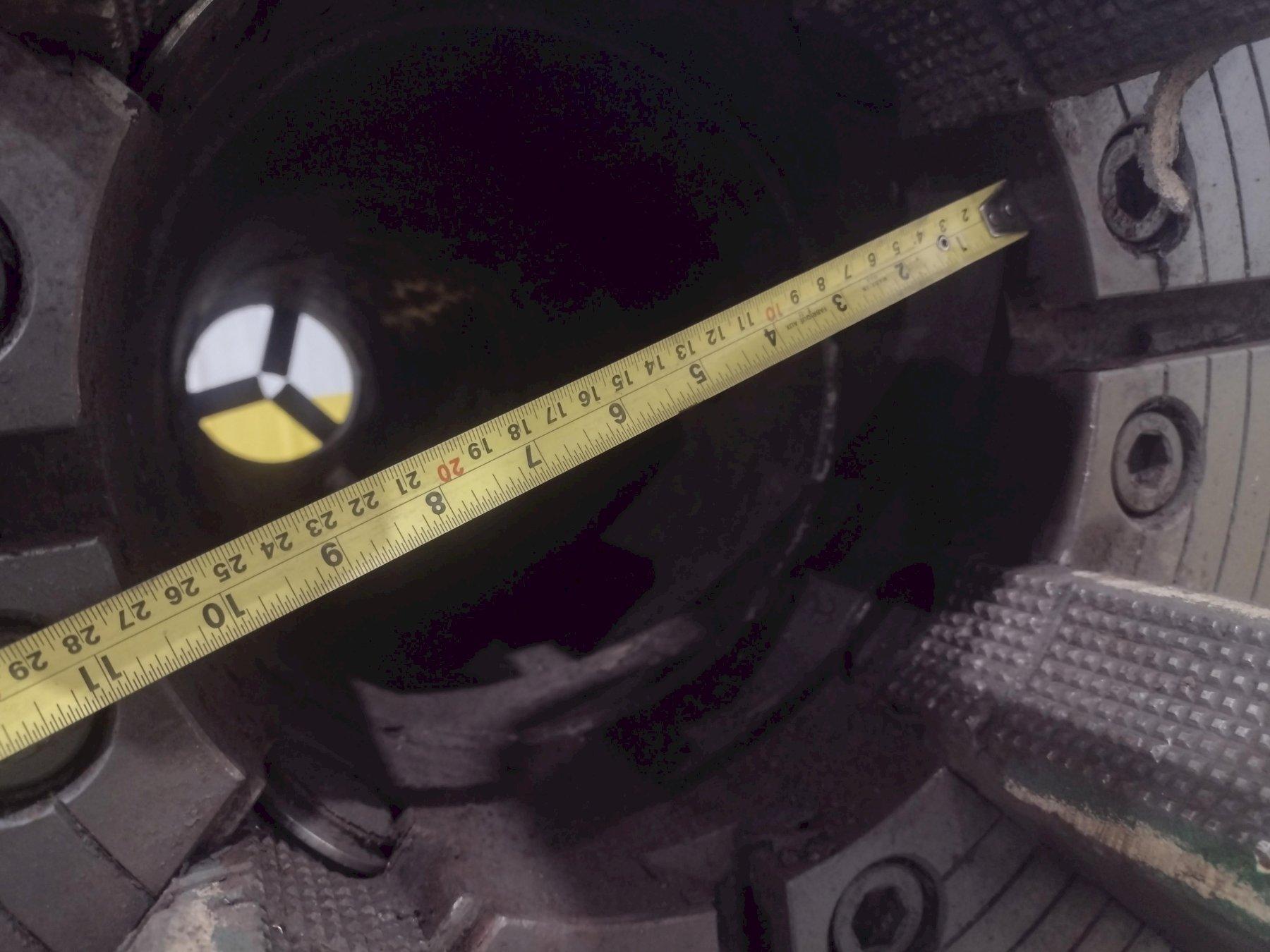 40" x 120" Willis #PA4010030, hollow spindle engine lathe, 28" 4-jaw chuck, 10" hole, 16" Steady Rest, Newall - Image 10