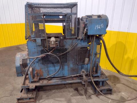 25 Ton, Tishken #C0-16-4-25, 4-post cutoff press, 2.5 stroke, air clutch - Image 3
