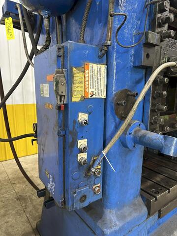 600 Ton, Minster #90-600, knuckle joint press, 4.5" stroke, 19.25" Shut Height, 1/2" adj., 22" x32" bed, 20 - Image 10