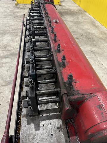 12 Stand, RS Tishken #12-MLW-1-1/2, rollformer, 1.5" arbor, 8" roll space, 7.5 HP - Image 6
