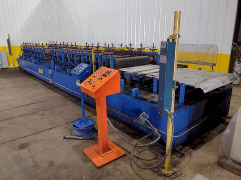 17 Stand, B & K #2B-35, rafted rollformer, 4" arbor, 48" roll space, 16" horizontal centers, 4.5"-9" vertical - Image 7