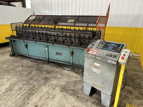 20 Stand, RS Contour #CRTM-1.5-20S, rollformer, 1.5" spindle diameter, 10" roll space, 6" horizontal centers - Image 2