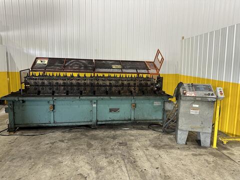 20 Stand, RS Contour #CRTM-1.5-20S, rollformer, 1.5" spindle diameter, 10" roll space, 6" horizontal centers - Image 5