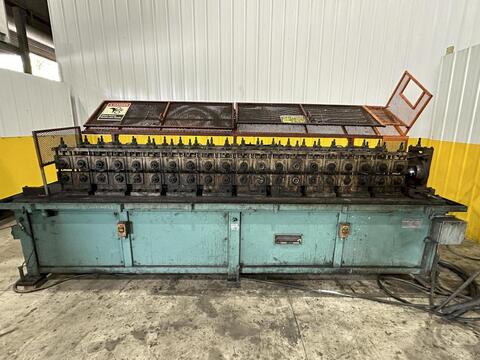 20 Stand, RS Contour #CRTM-1.5-20S, rollformer, 1.5" spindle diameter, 10" roll space, 6" horizontal centers - Image 7