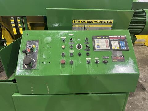 16" x 16" Hyd-Mech #H-16, automatic horizontal band saw, 18'10" x 1-1/2" blade, 50-350 SFPM, hydraulic - Image 6