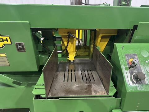 16" x 16" Hyd-Mech #H-16, automatic horizontal band saw, 18'10" x 1-1/2" blade, 50-350 SFPM, hydraulic - Image 9