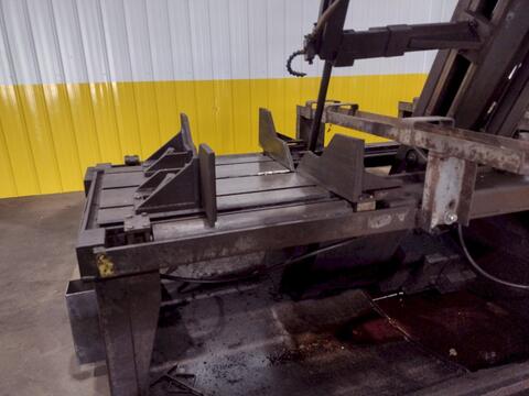 18" x 24" Hem #VT120HM, power miter / tilt vertical band saw, 7.5 HP - Image 10