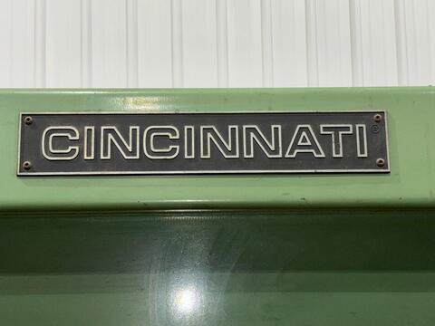 3/8" x 10' Cincinnati #375X10, hydraulic shear, 12 hydraulic holddown, 48" front operated power back gauge - Image 5