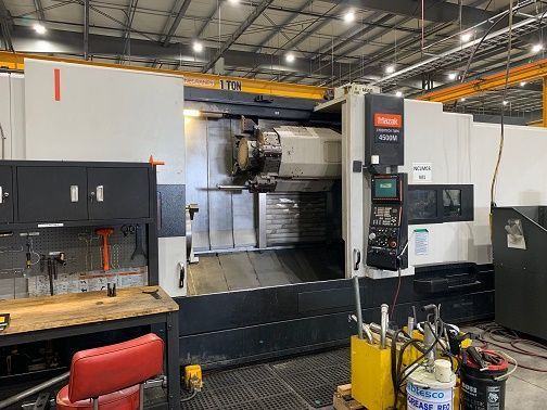 Mazak #Cybertech-Turn-4500M, 3-Axis, Fusion 640 Control, 33.8" swing, 27.5" swing over cross slide, 6.5" bar - Image 1