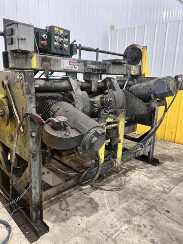 2" Rotary 2-Roll Tube & Bar Straightener, manual roll adj., - Image 4