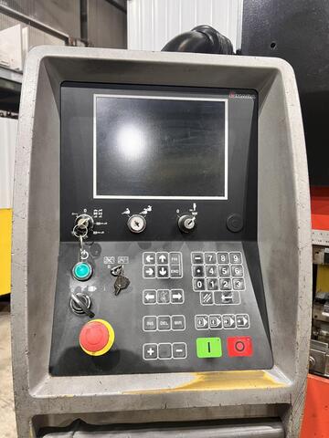 110 Ton, Amada #HFE100-3S, CNC hydraulic press brake, 10' overall, 106" between housing, 7.8" stroke, 16.5" - Image 3