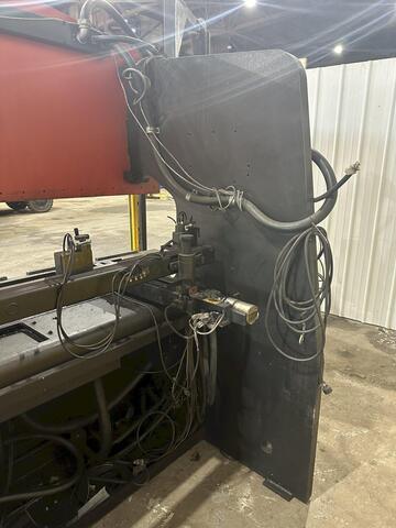 100 Ton, Amada #RG-100, hydraulic press brake, 10' overall, 100.5" between housing, 3.94" stroke, 15.76" - Image 6
